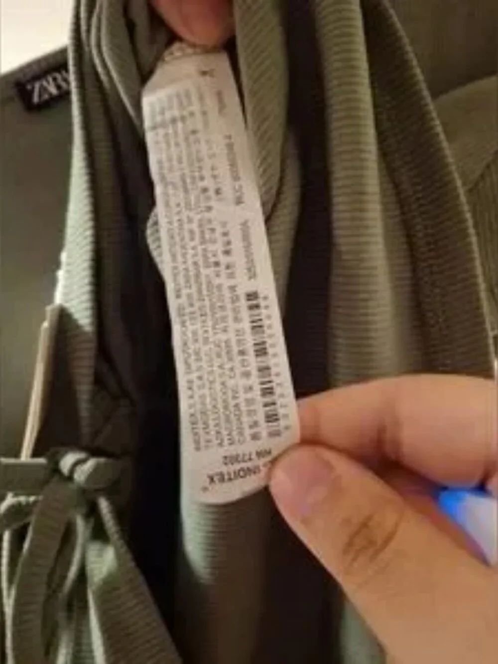 Zara Ruched Ribbed Green Crop Top😀 - Picture 2 of 5